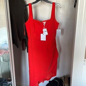 Orange/ red harlyn dress